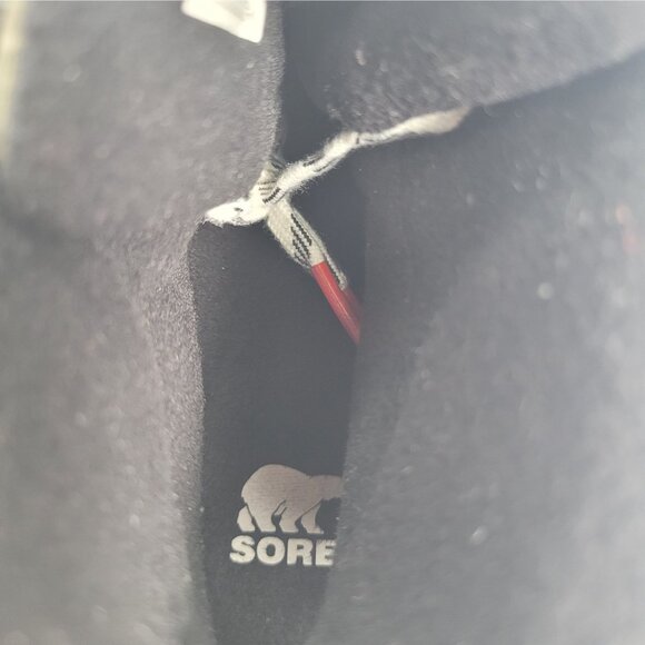 Sorel Kinetic Rnegd Women's Olive Black Waterproof Shoes NL4593-326 US Size 5.5 - Picture 8 of 10